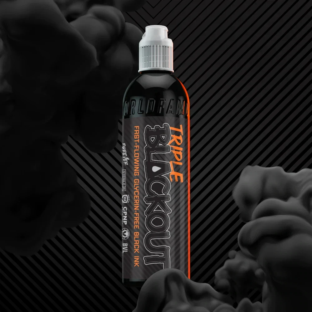 Triple Blackout Ink World Famous Pick Size