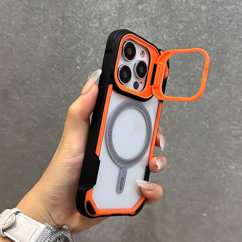 Lens Cover Bracket Phone Case Four-corner Drop-resistant Airbag Protective Cover