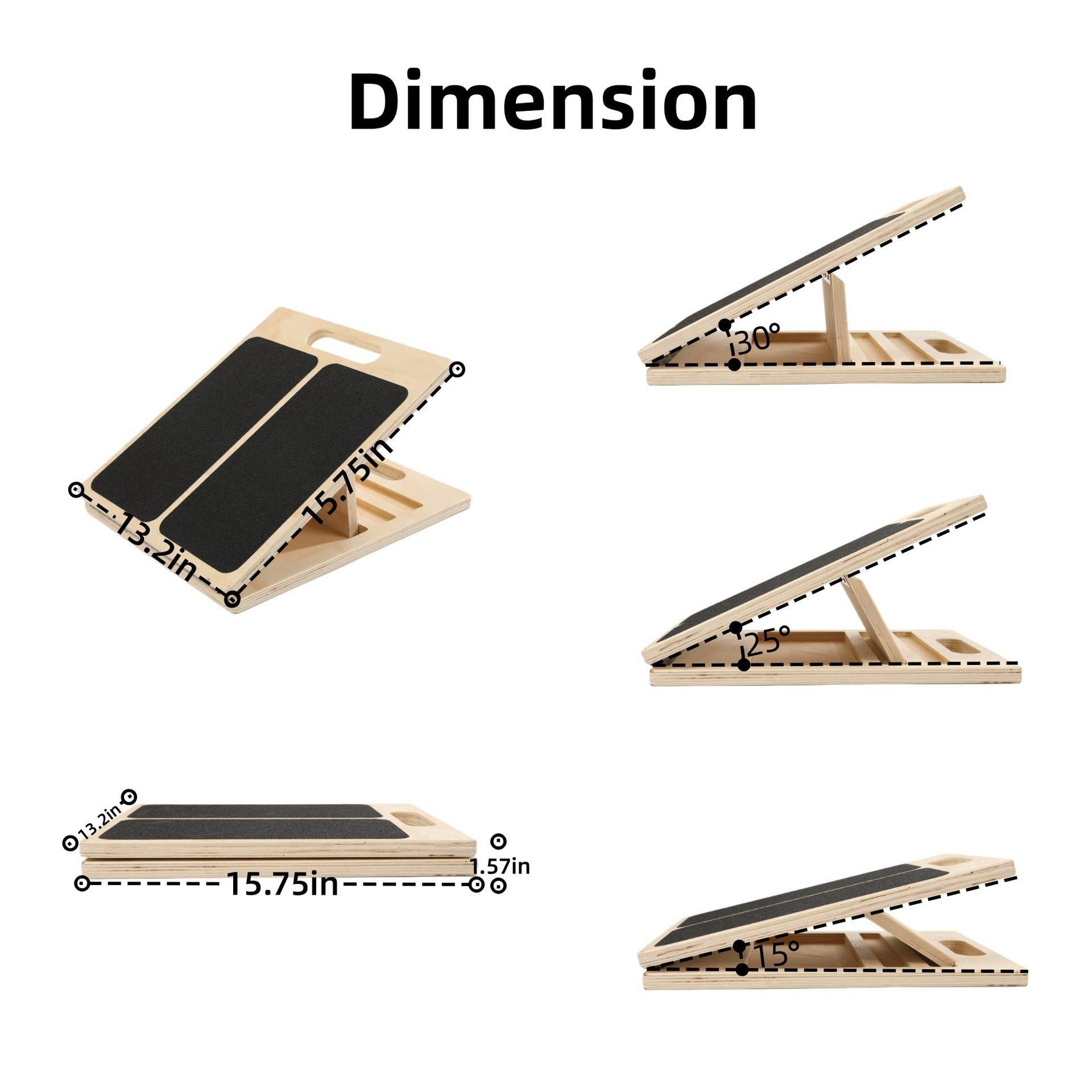 Wooden Inclined Board Foldable Household