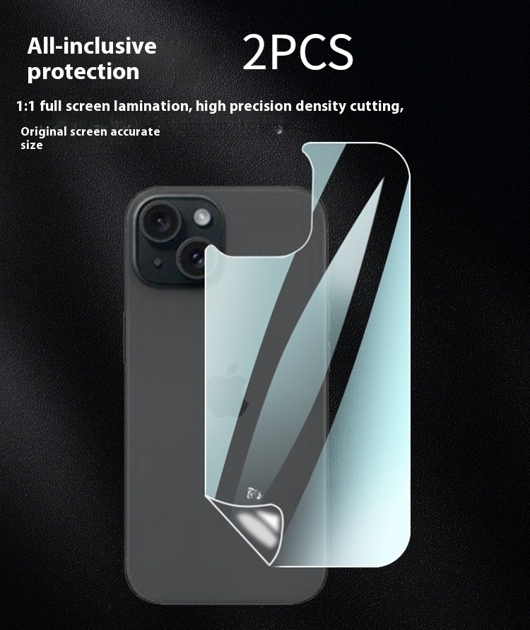 Applicable To 15promax HD Rear Film TPU Screen Protector