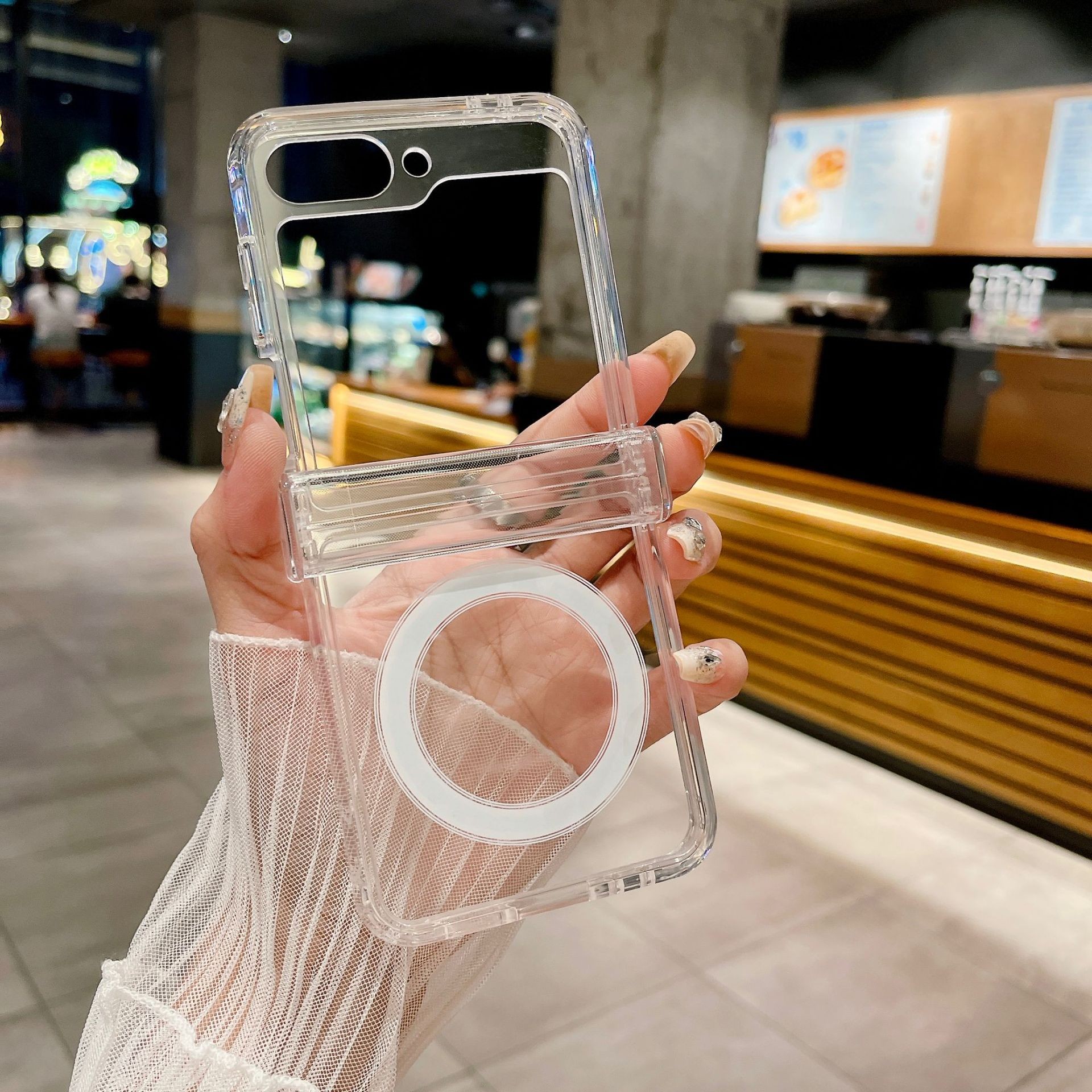 Anti-fall Magnetic Flip Cover Phone Case