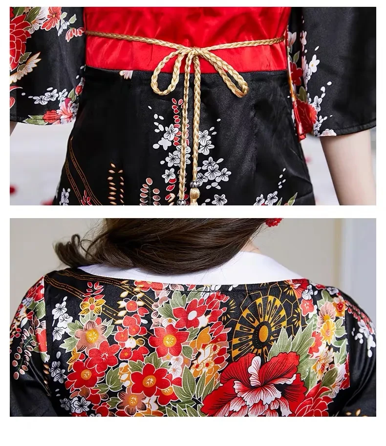 Black Kimono Dress Plus Size