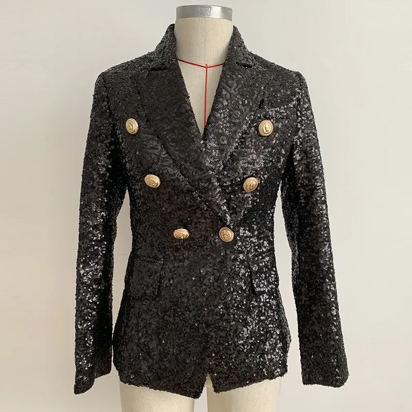 Black Sequin Top