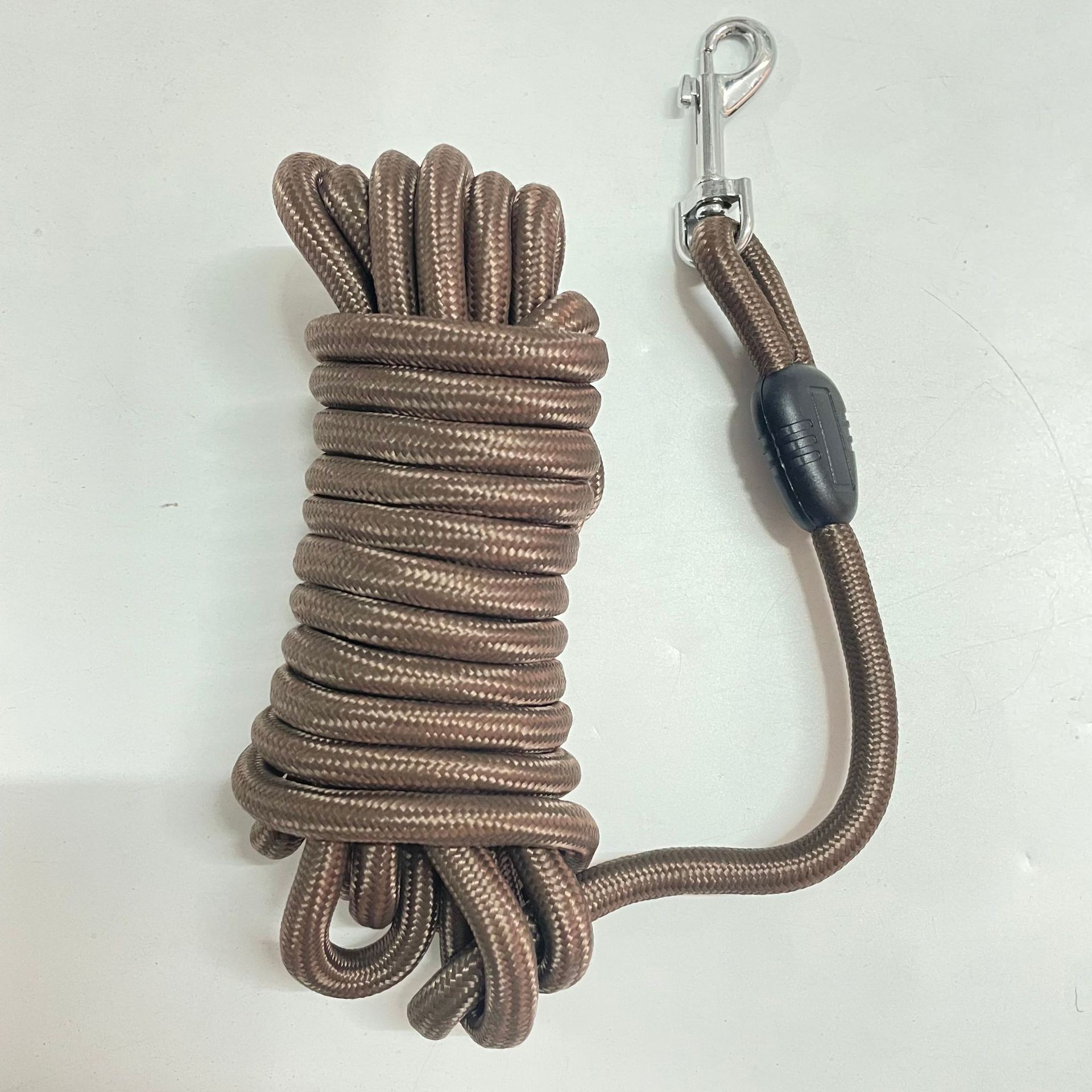 Portable Solid Color Pet Tracking Training Traction Rope