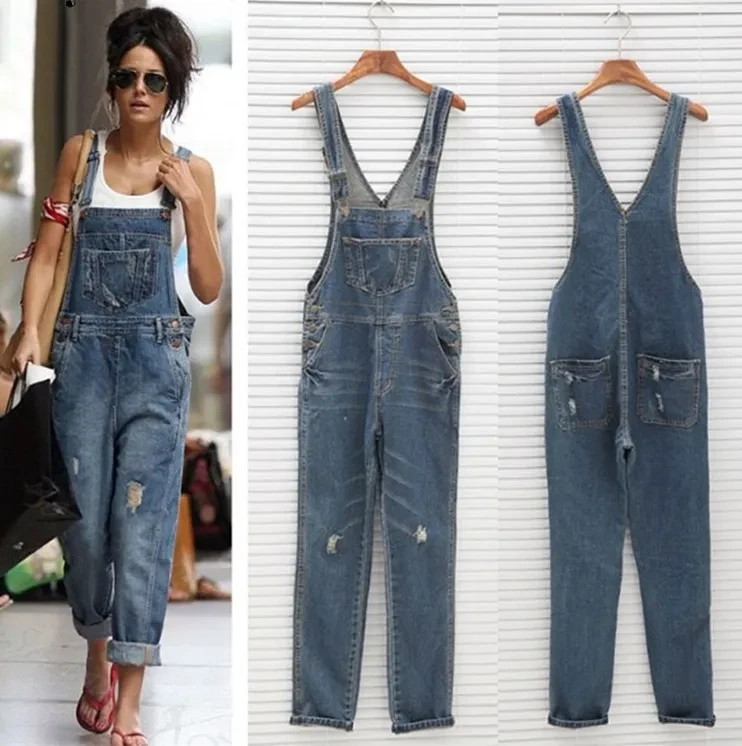 Denim Overalls