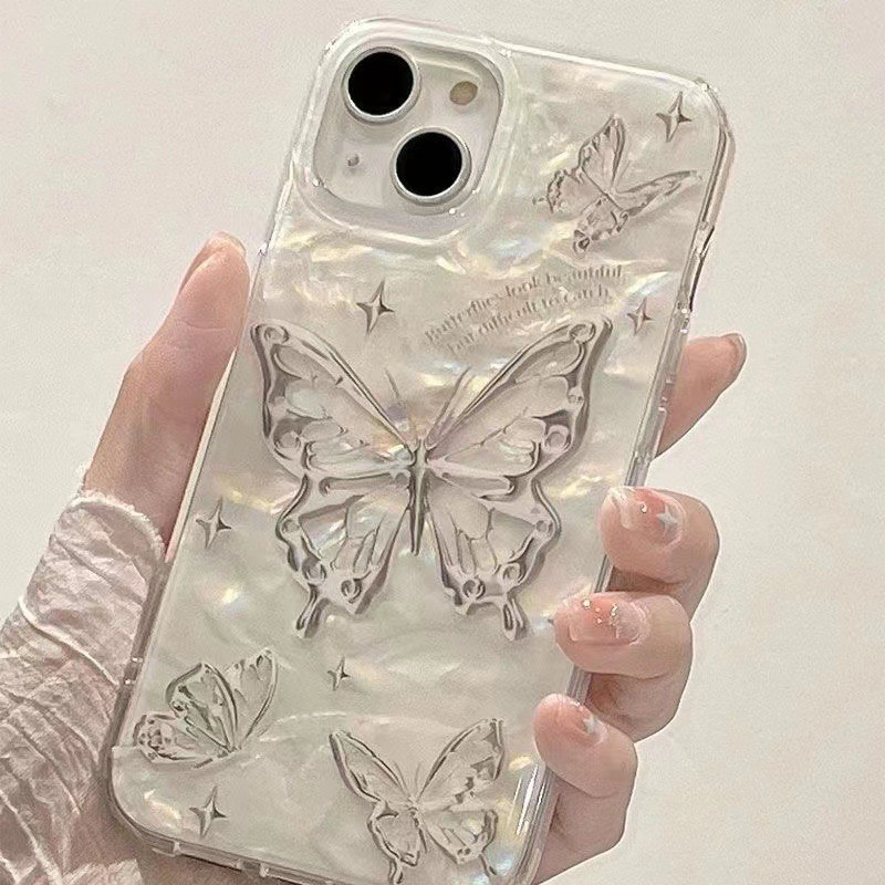 Fashion Personality Butterfly English Phone Case