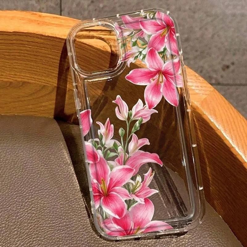 New Lily Flowers Phone Case All-inclusive