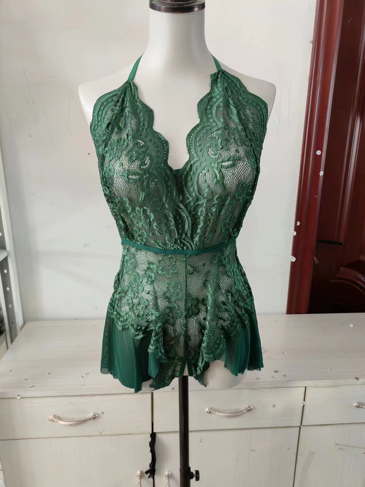 Charming Fairy Spaghetti-strap Nightdress Sexy