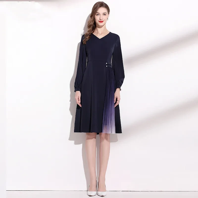 Navy Blue Dress