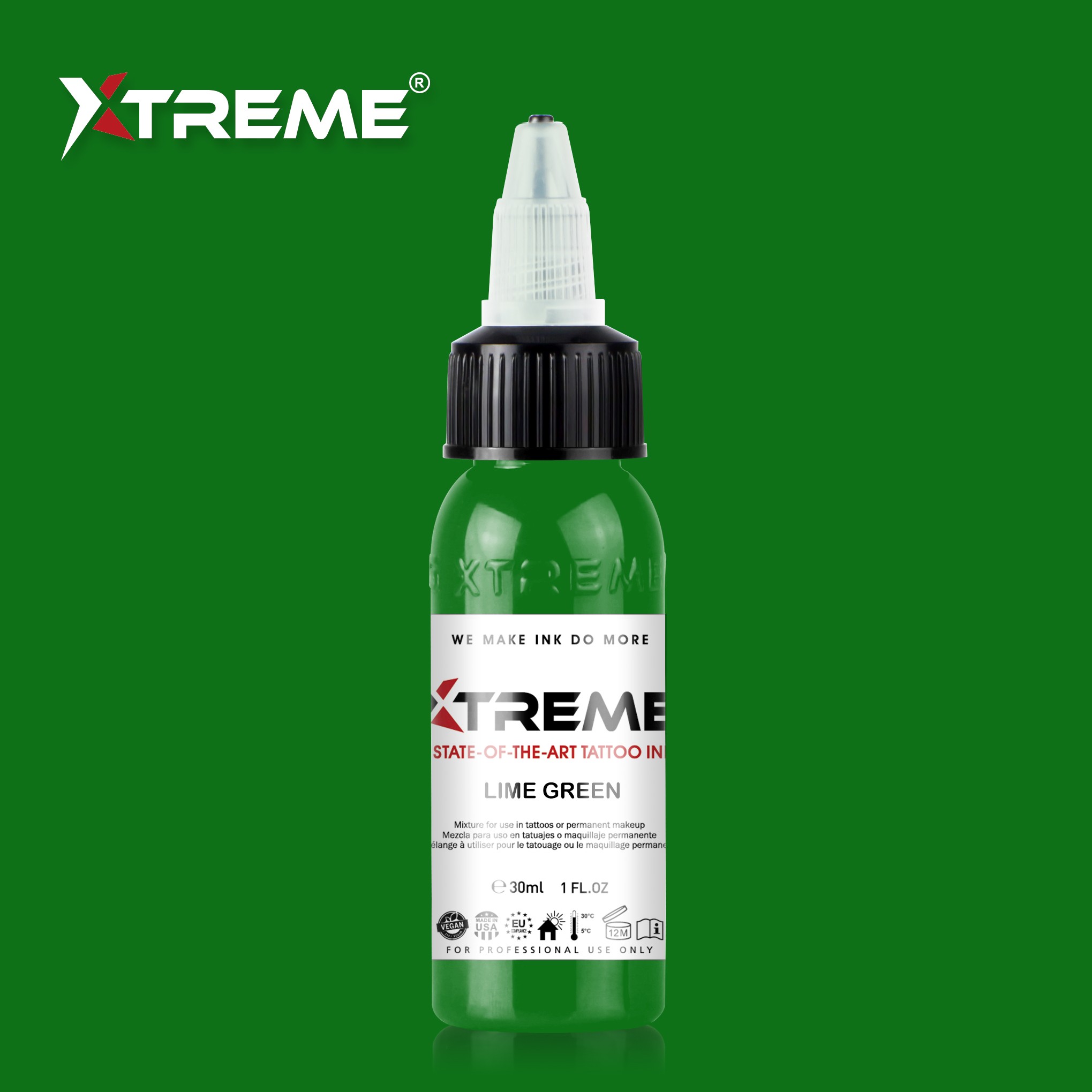 Lime Green  Xtreme Ink