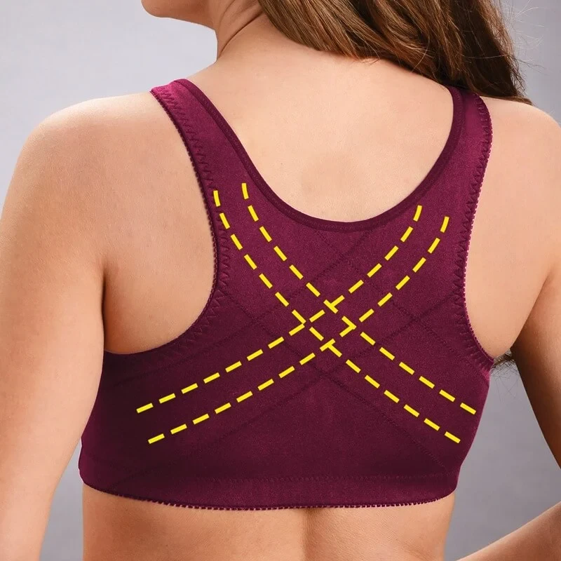 50% OFF Front hooks, stretch-lace, super-lift, and posture correction  ALL IN ONE BRA