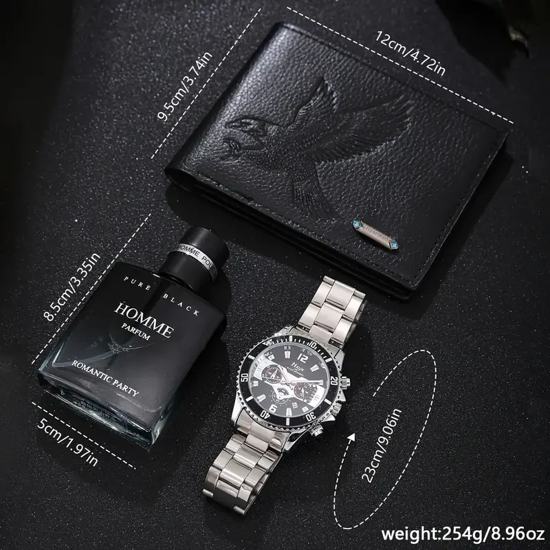 3pcs Mens Fashion Gift Set