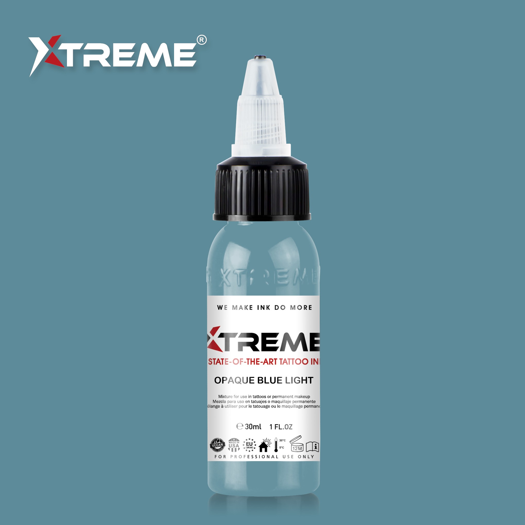 Opaque Blue Light  Xtreme Ink