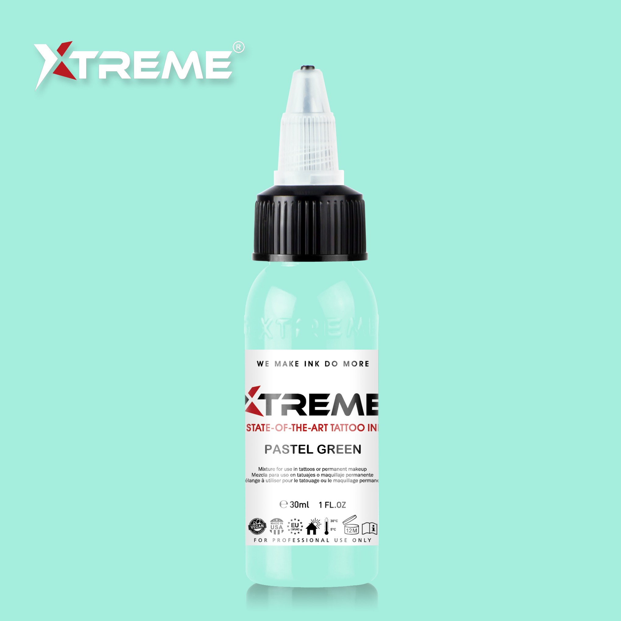 Pastel Green  Xtreme Ink