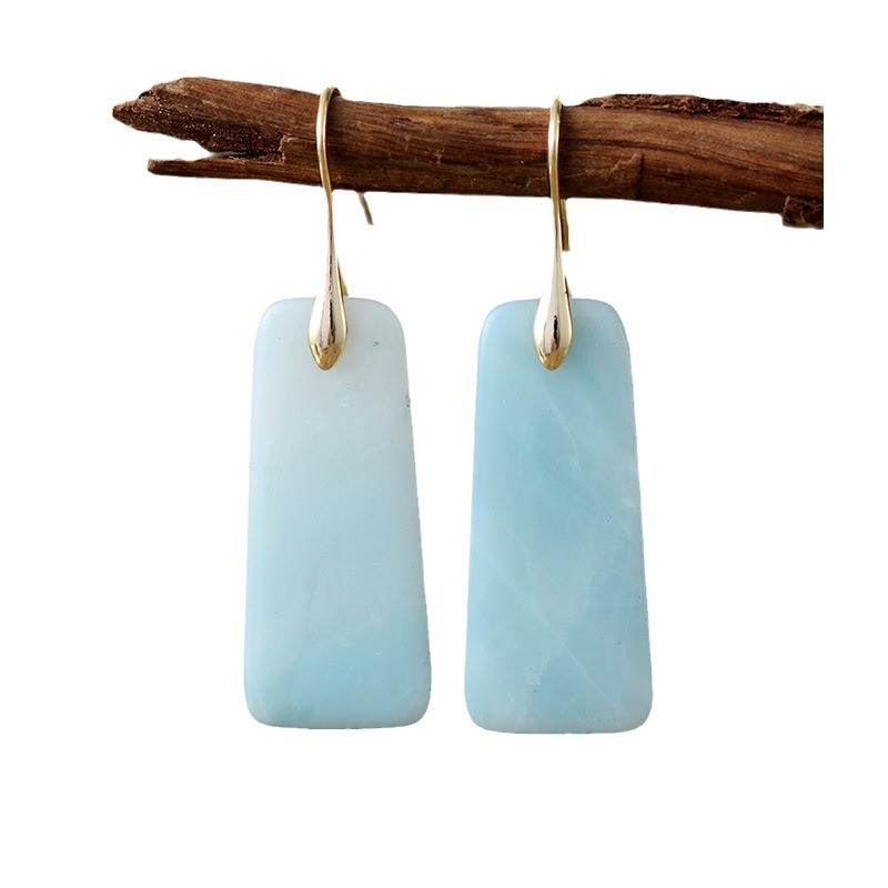 Geometric Pendant Earrings Women's European And American Popular Ornaments