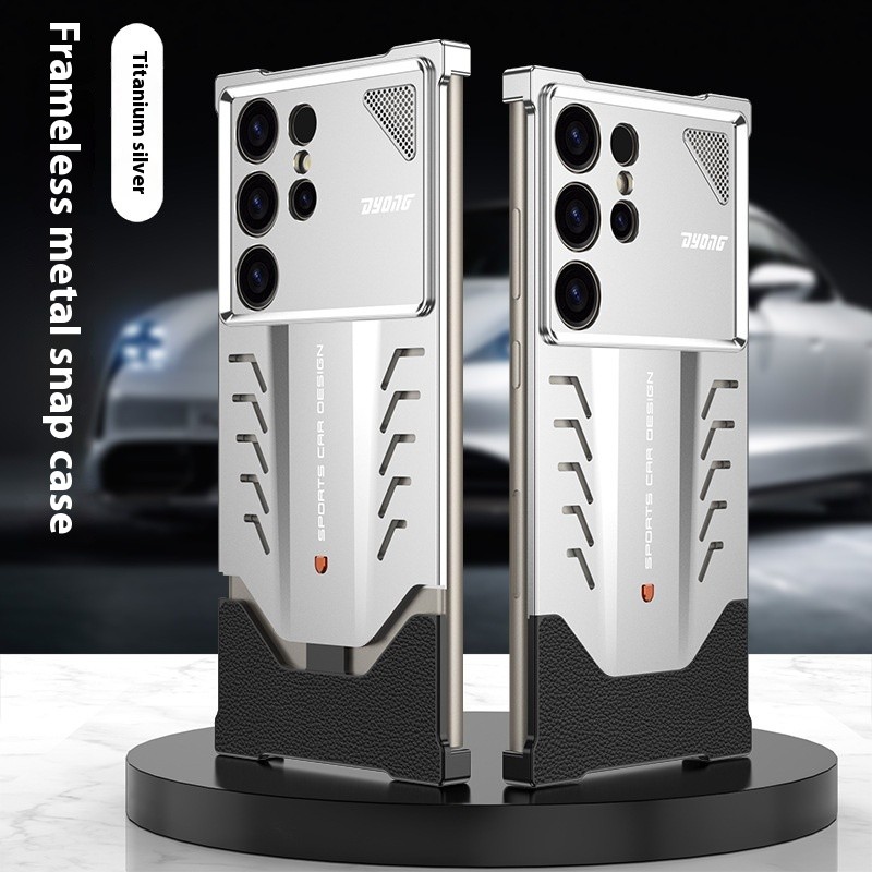 Automatic Fastener Aluminum Alloy Phone Case