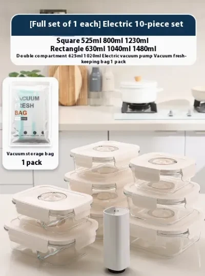 Glass Tupperware