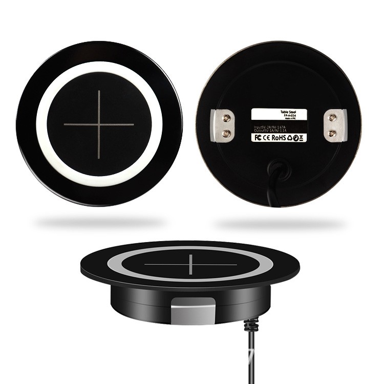 Wireless Charger Embedded Desktop Phone Waterproof