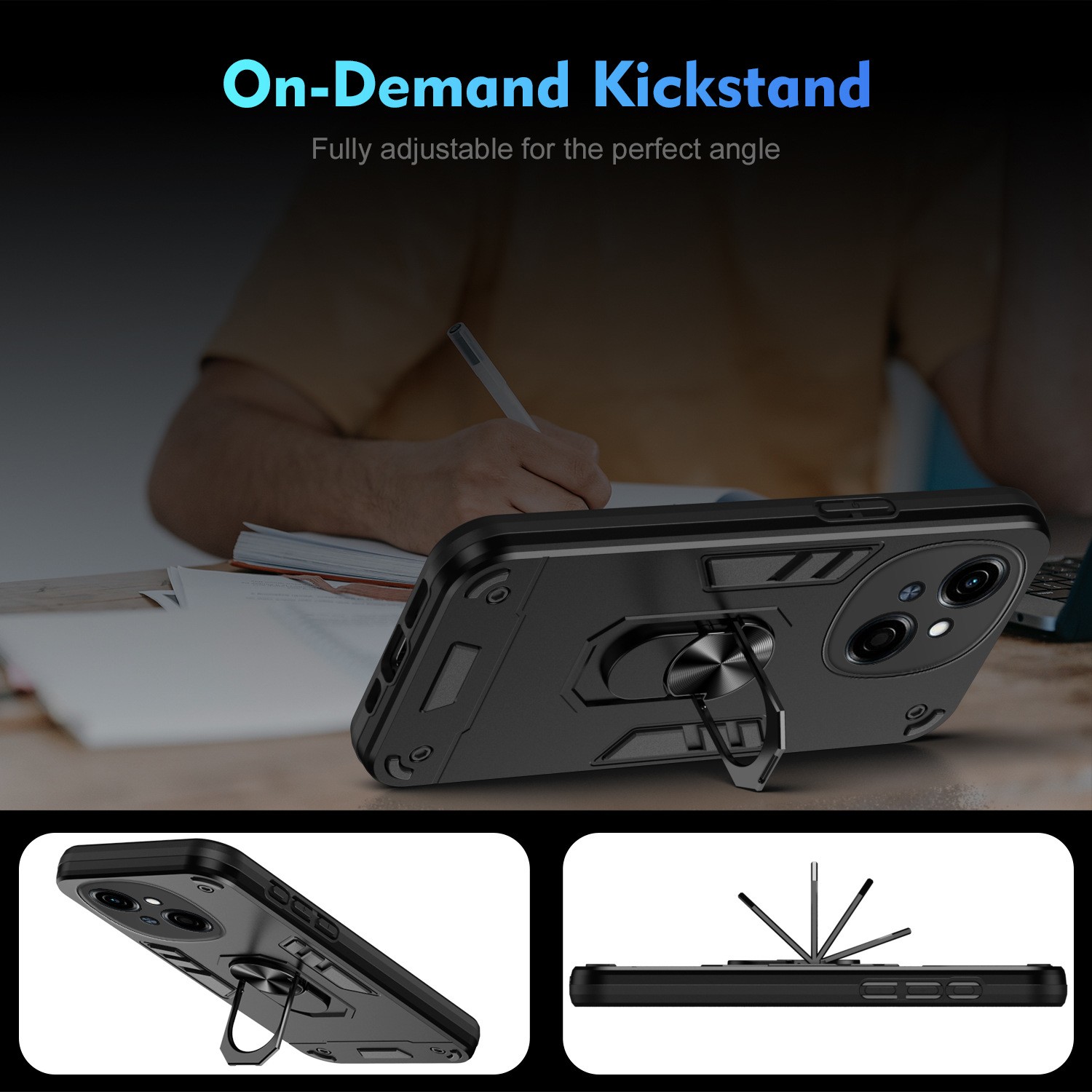 Applicable To Phone Case 360 Warrior HOT50 Bracket Note40 Protective Case