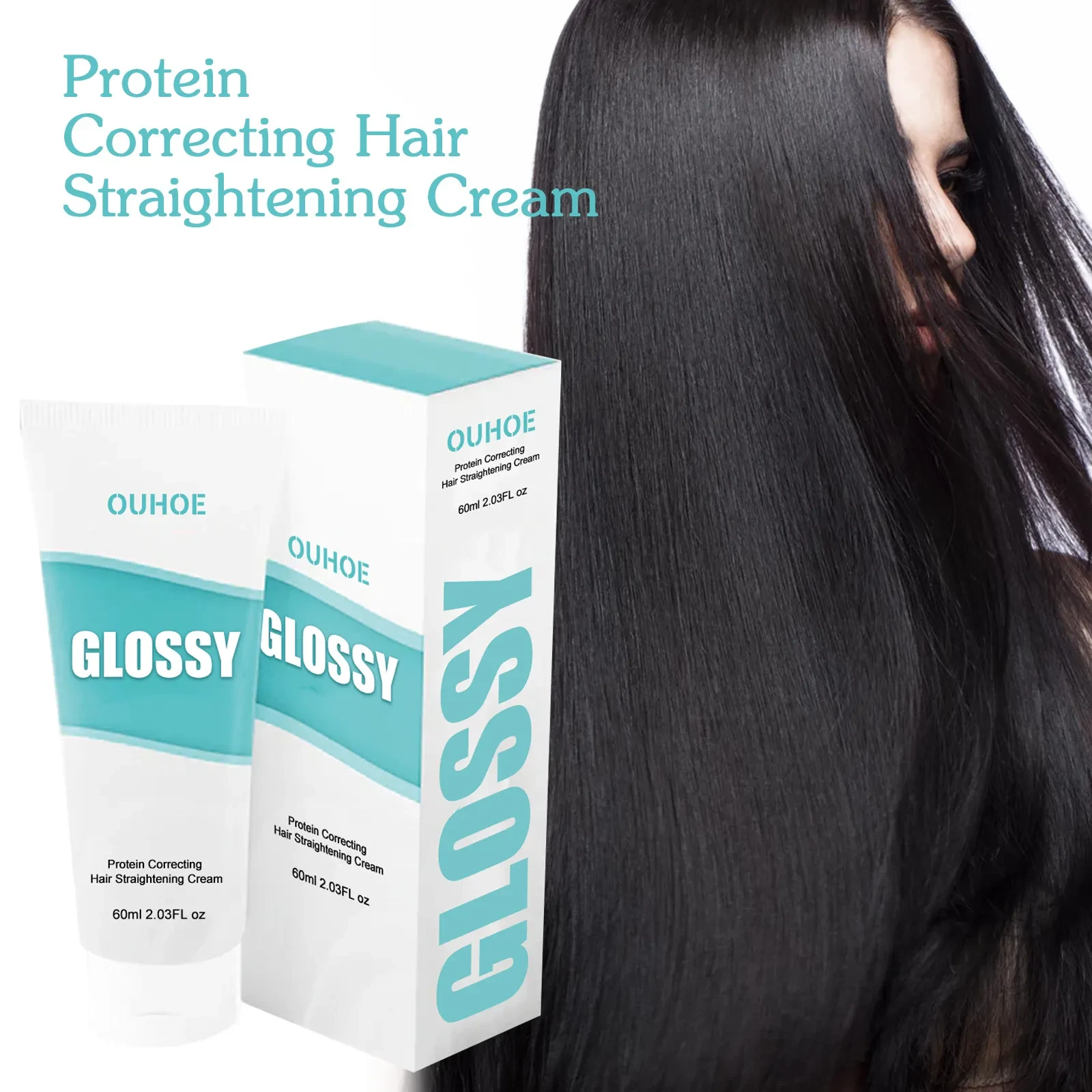 OUHOE Glossy Repair Hot Dyeing Damaged Dry Frizz