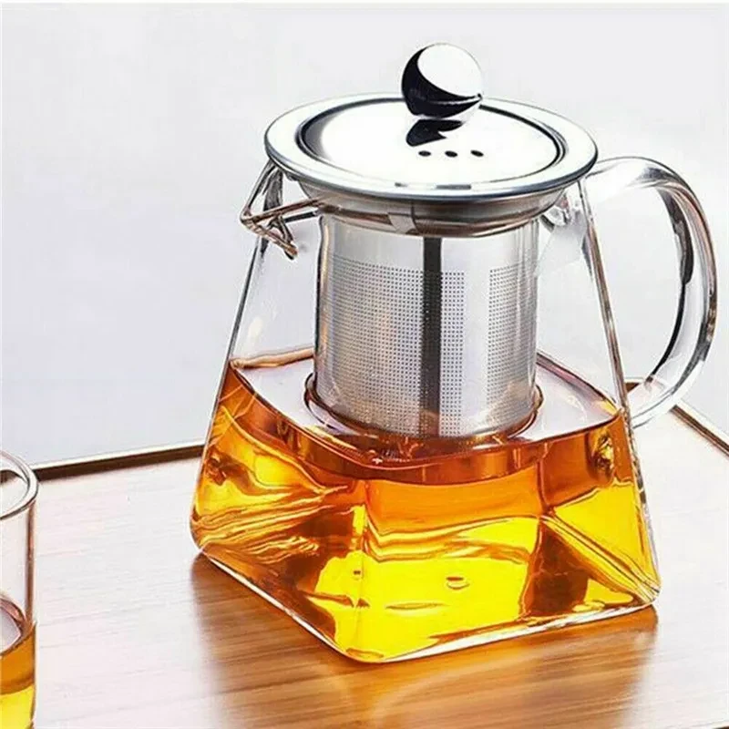 Heat Proof Glass Teapot