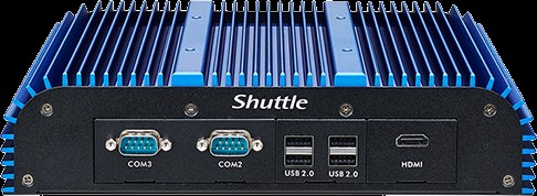 Shuttle BPCAL03-i5-1245UE Fanless -20~60 Industrial Embedded PC