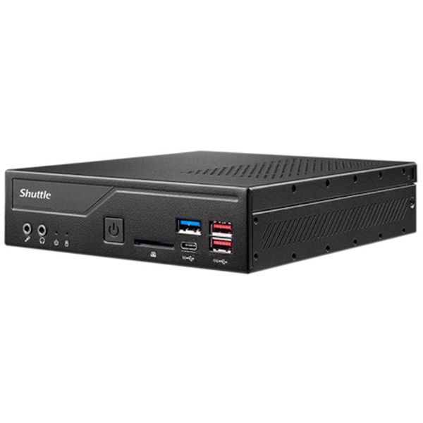 Shuttle DH670 LGA1700 DDR4 M.2 Slim Barebones PC 2GbE