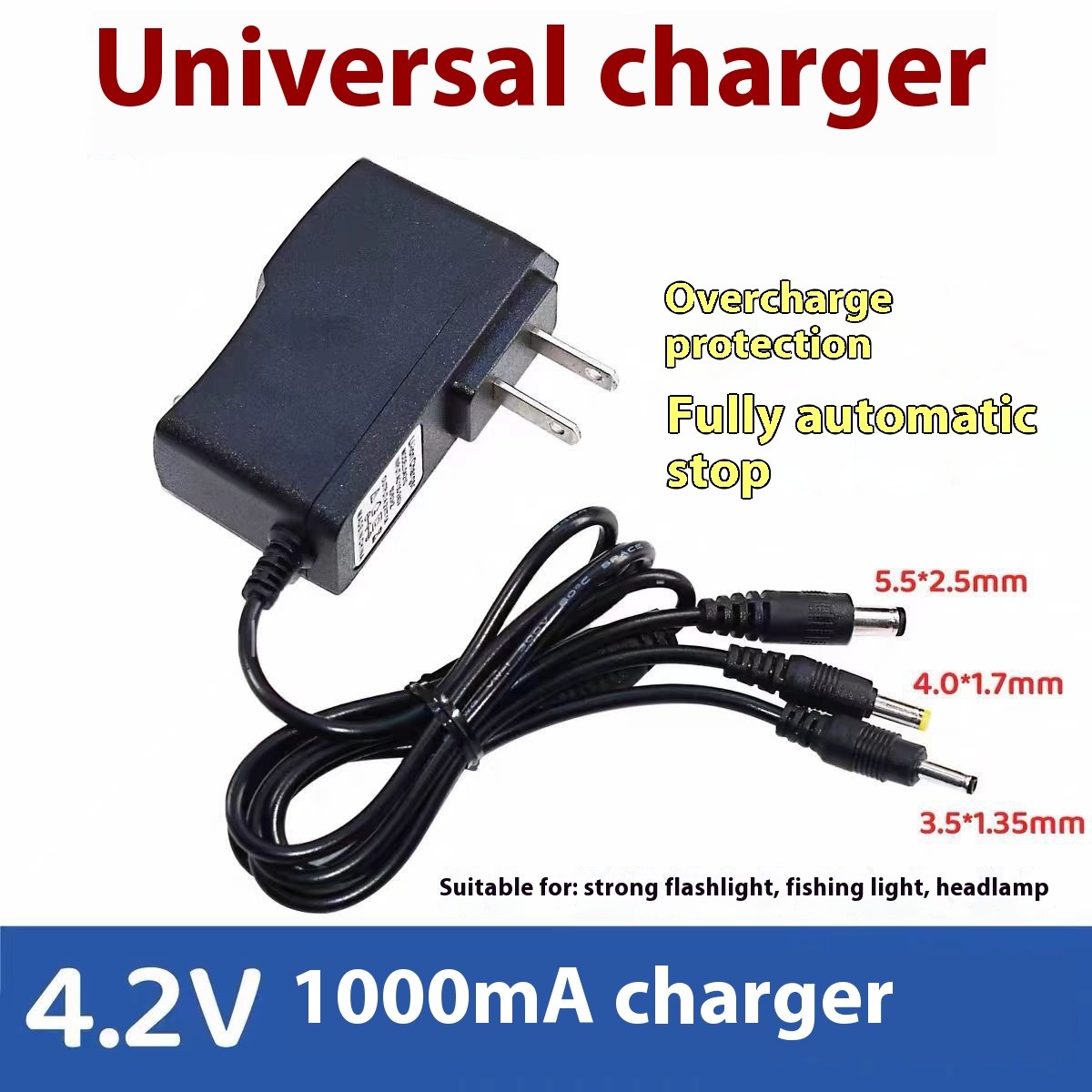 Round Hole Table Lamp Flashlight Selling Horn Charger Headlight Wire Charging Wire