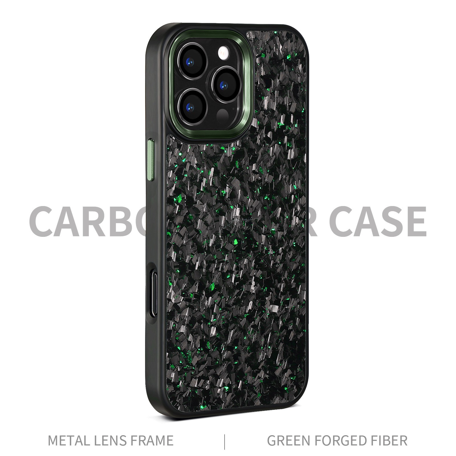 New Metal Frame Carbon Fiber Phone Shell
