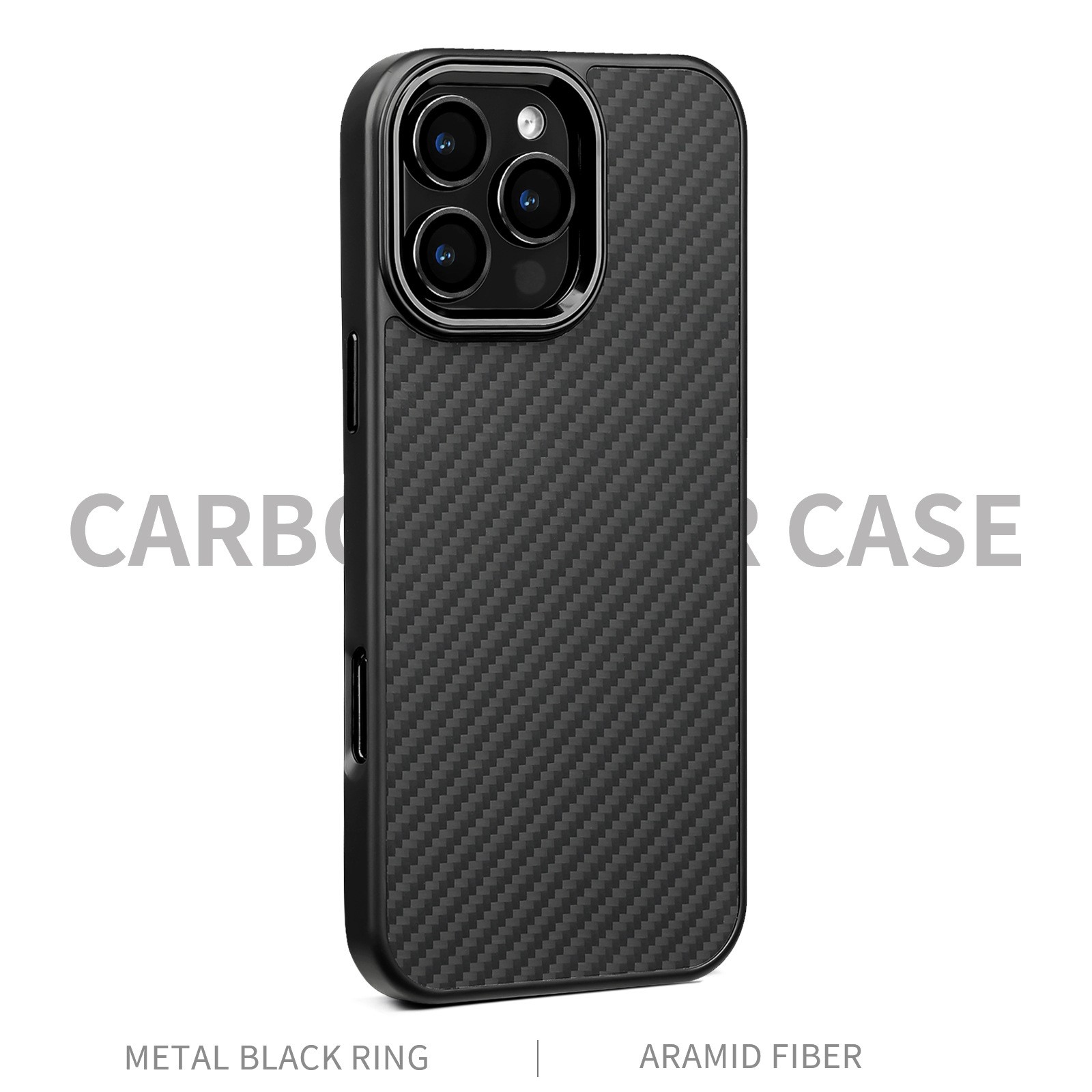 New Metal Frame Kevlar Mobile Phone Shell
