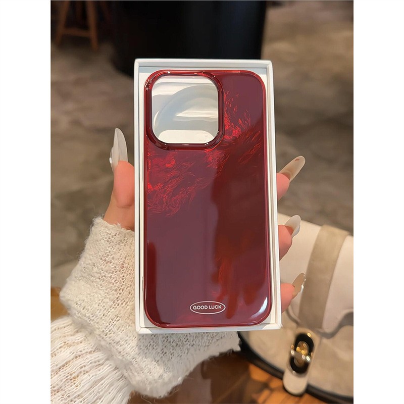High-grade Red Smudges Phone Case