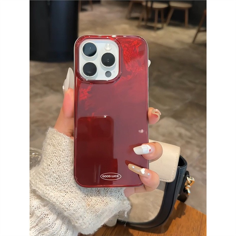 High-grade Red Smudges Phone Case