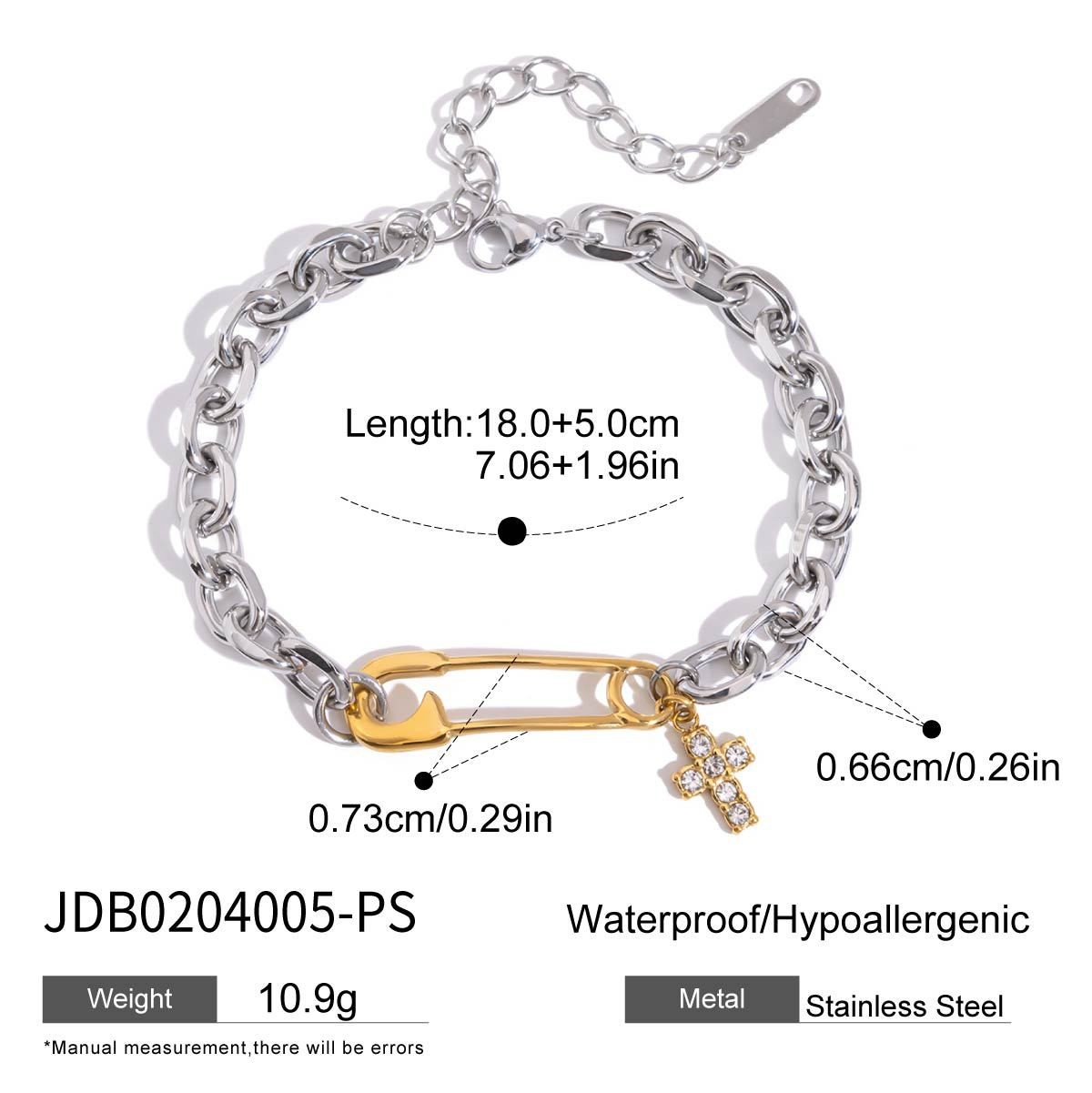 Color Matching Bracelet Light Luxury High-grade Sense Clip Does Not Fade
