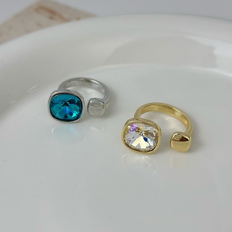 Blue Gemstone Fashionable Index Finger Ring