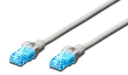 Digitus UTP CAT5e Patch Lead - 20M Grey