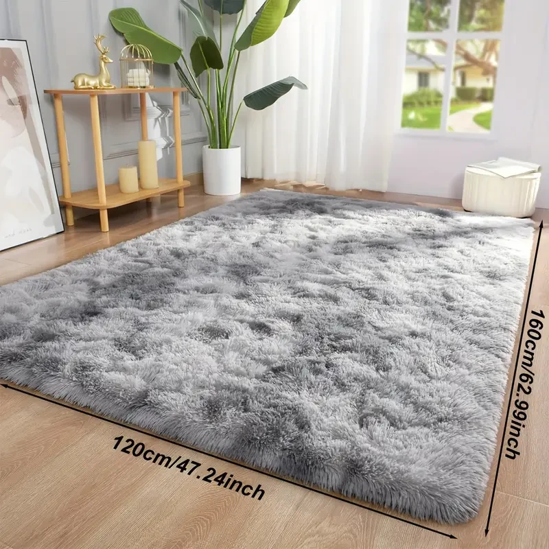 Tie-Dye Shaggy Carpet