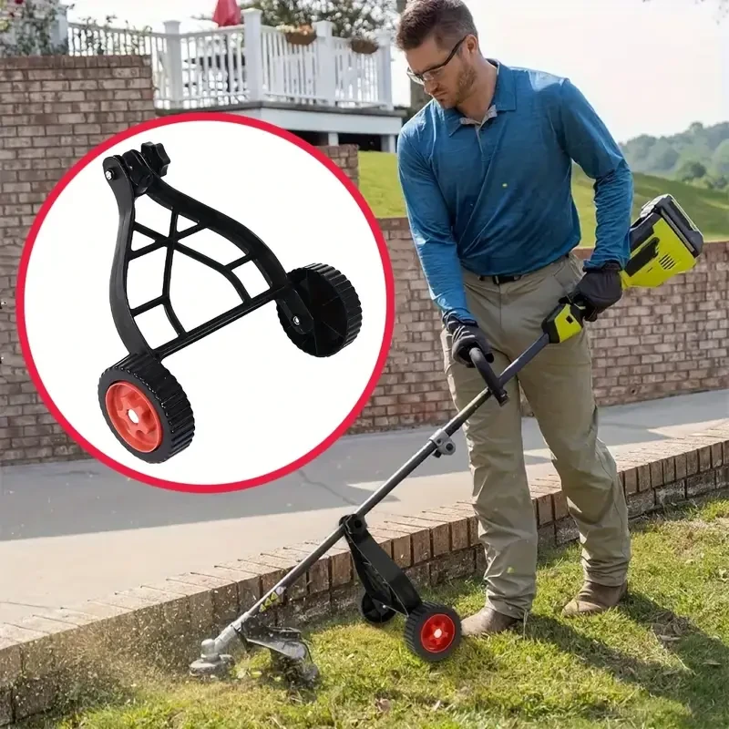 Adjustable Support Wheel for Push Mowers