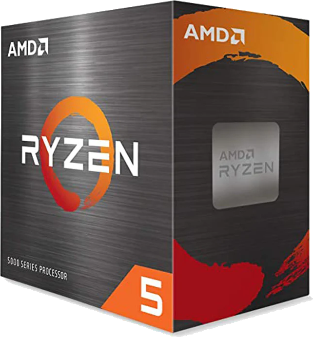 AMD Ryzen 5 5500 6 Core AM4 CPU No GPU with Wraith Stealth Cooler
