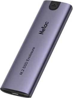Netac WH51 USB3.1 Type-C/A External M.2 SSD Enclosure
