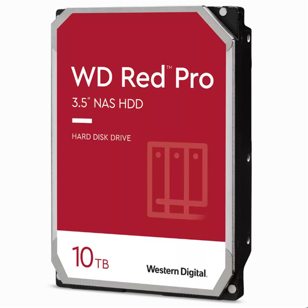 WD Red Pro 10TB SATA 3.5" 7200RPM 256MB NAS HDD