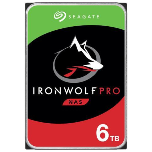Seagate IronWolf Pro SATA 3.5" 7200RPM 256MB 6TB HDD