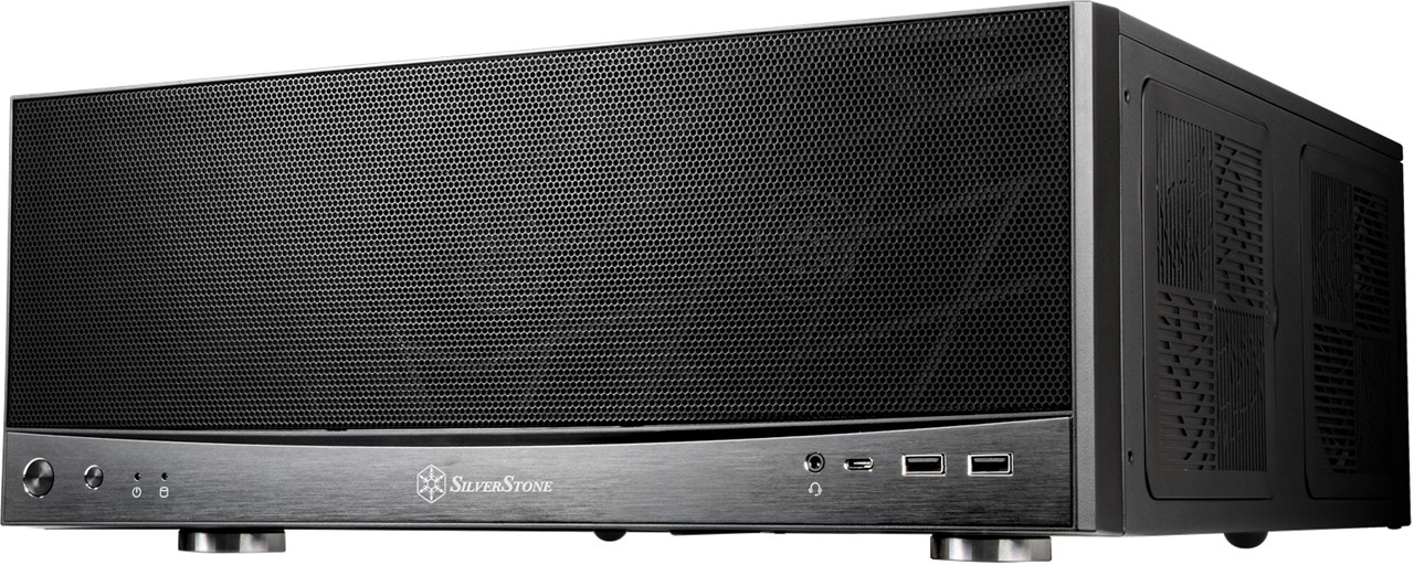 SilverStone GD11 Grandia Black HTPC Desktop Case