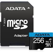 ADATA Premier microSDXC UHS-I A1 V10 Card 256GB Bulk
