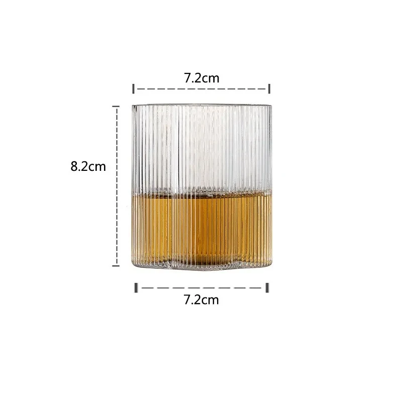 Ribbed Glass