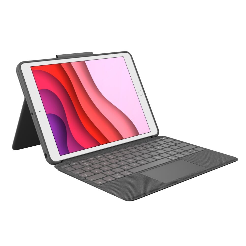 Logitech Combo Touch for iPad Air 11" M2 - Oxford Grey