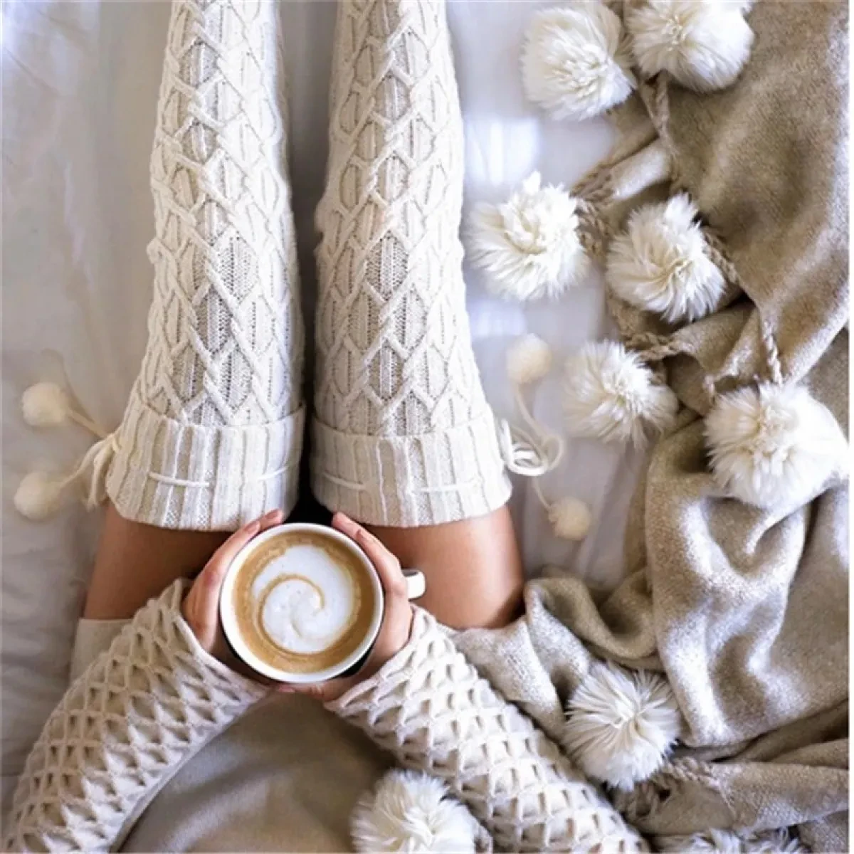 Plus Size Wool Socks