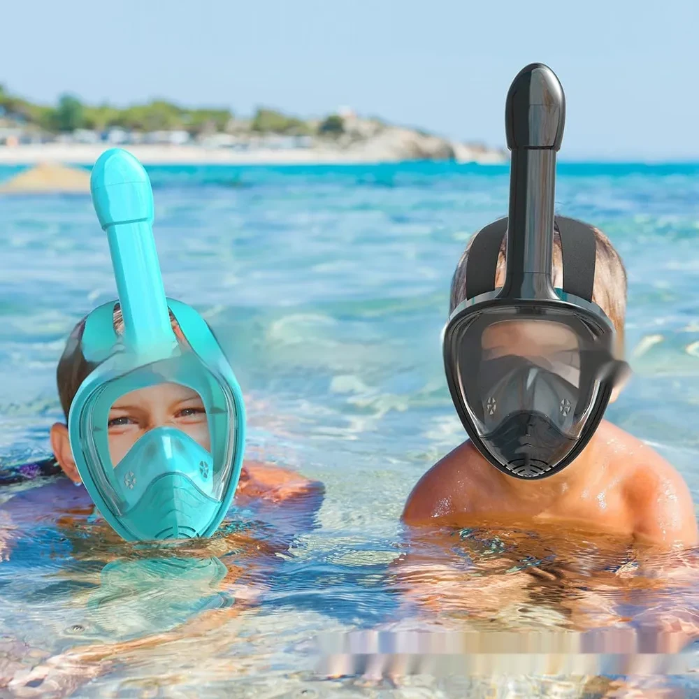 head full face snorkel mas