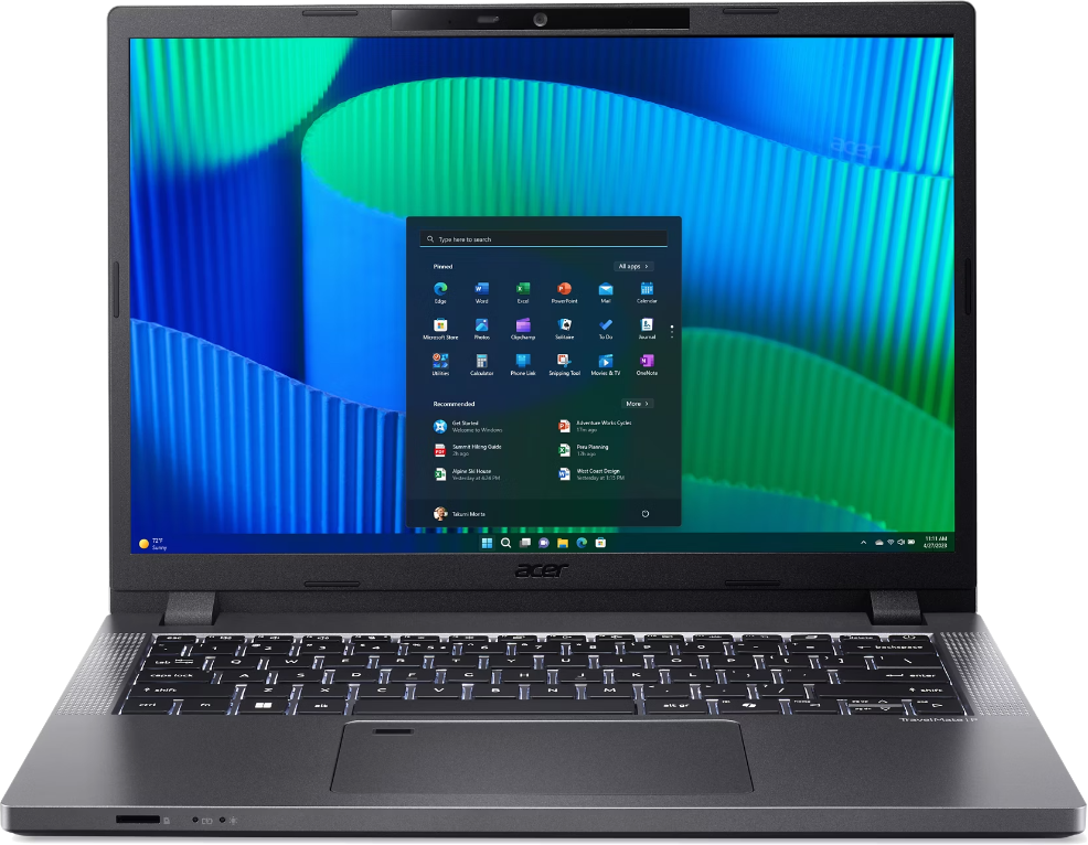 Acer TravelMate P214-55-G2 14" Core 5-120u 8GB 512GB W11Pro