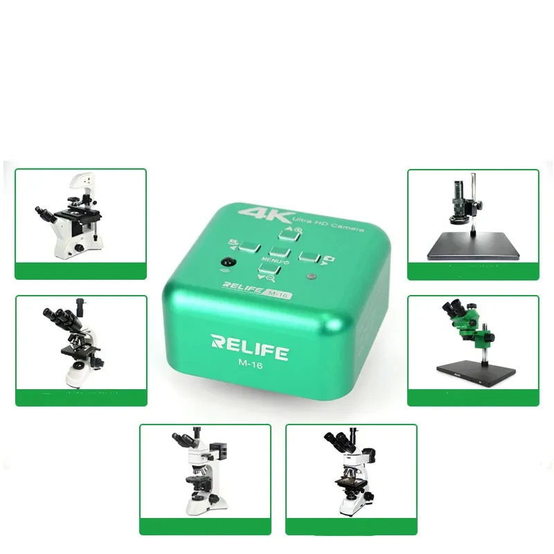 Three Eye Microscope 4K High Definition Camera