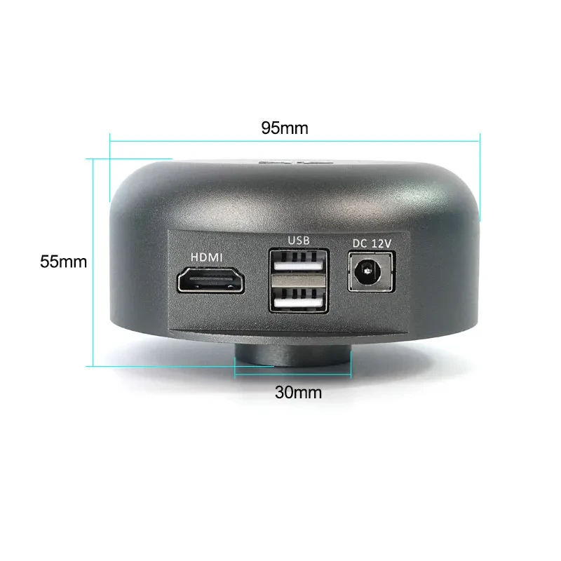 Three Eye Microscope 4K High Definition Camera